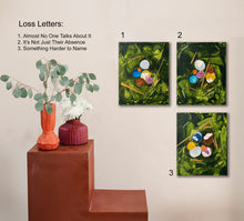 Load image into Gallery viewer, Loss Letters 1, 2 and 3
